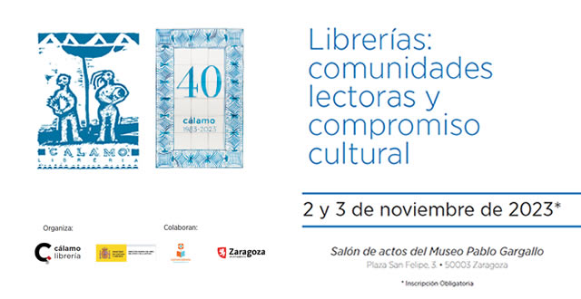 La librería Cálamo organiza el encuentro 